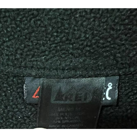 REI Mens Polartec Fleece half zip Size Small - Picture 6 of 6